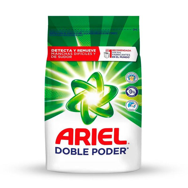 DETERGENTE ARIEL 2000G DOBLE/PODER